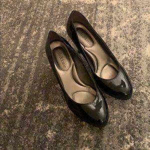 Kelly and Katie black closed toe heels